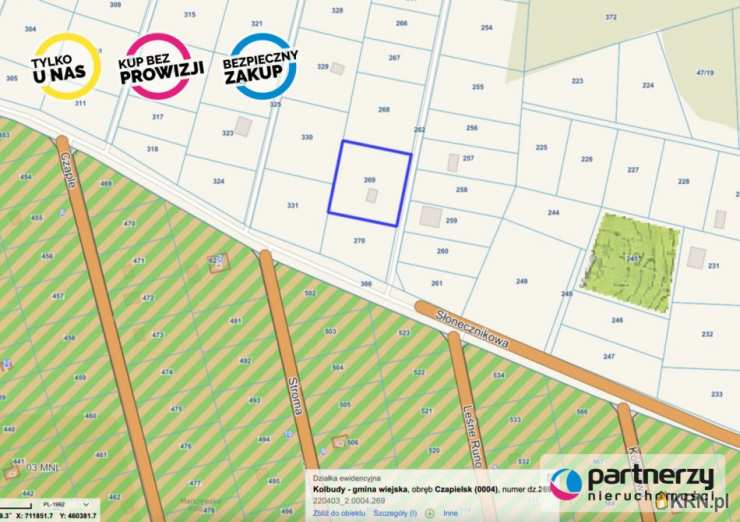 , Czapielsk, ul. Słonecznikowa, Działki  na sprzedaż