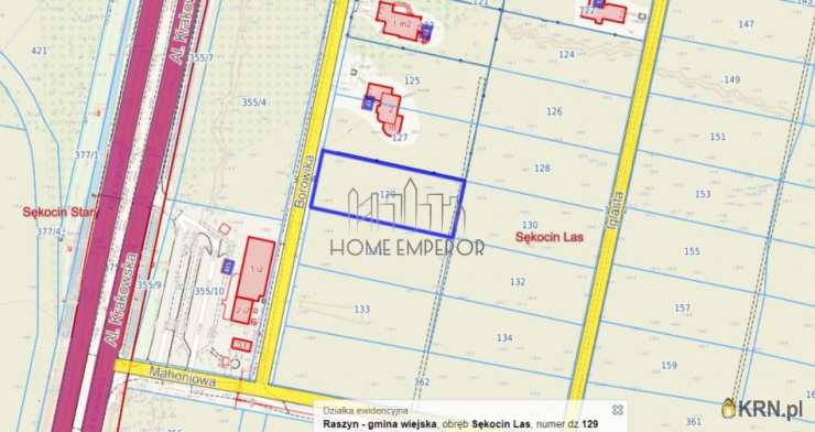 Działki  na sprzedaż, , Sękocin Las, ul. Borowika