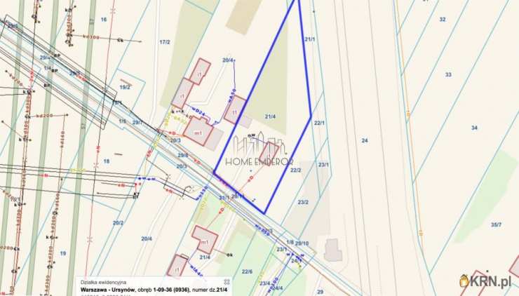 Działki  na sprzedaż, , Warszawa, Ursynów/Jeziorki, ul. Baletowa