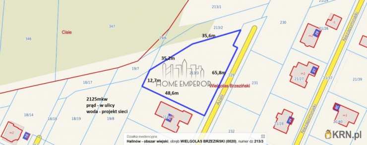 , Wielgolas Brzeziński, ul. Azalii, Działki  na sprzedaż