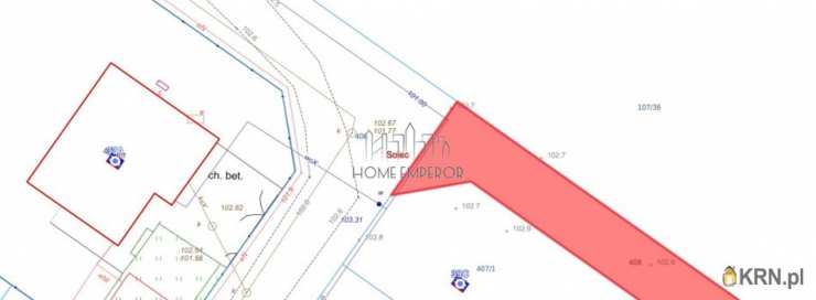Home Emperor Sp. z o.o., Działki  na sprzedaż, Solec, ul. Fiołkowa