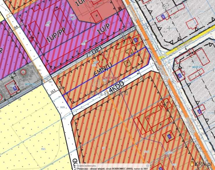 Działki  na sprzedaż, Bobrowiec, ul. Mazowiecka, 
