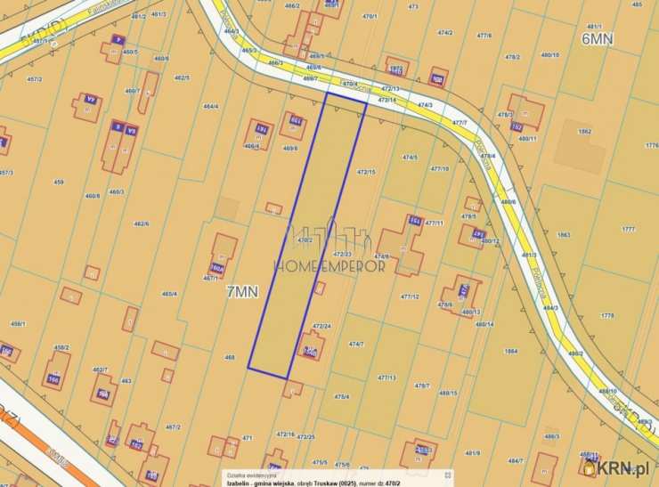 Działki  na sprzedaż, Truskaw, ul. Północna, 