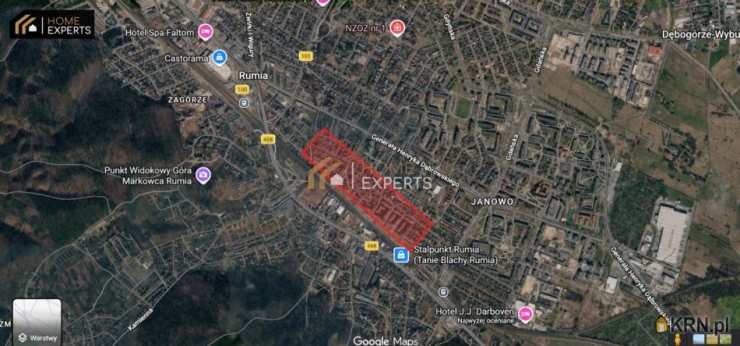 Działki  na sprzedaż, Rumia, Janowo, ul. Wyszeckiego, 