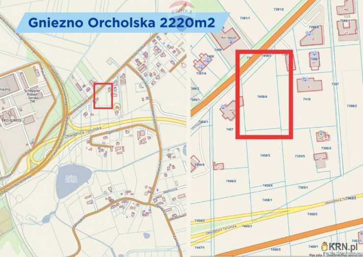 Działki  na sprzedaż, Gniezno, ul. , 