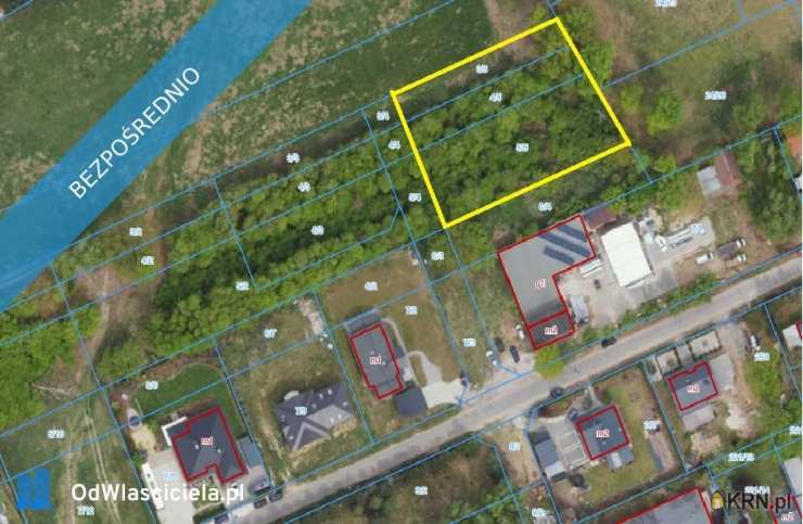 Działki  na sprzedaż, Kady, ul. Legionów, 