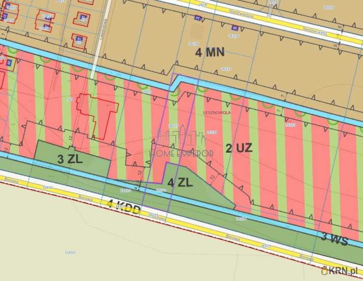 Działki  na sprzedaż, Lesznowola, ul. Borowa, 