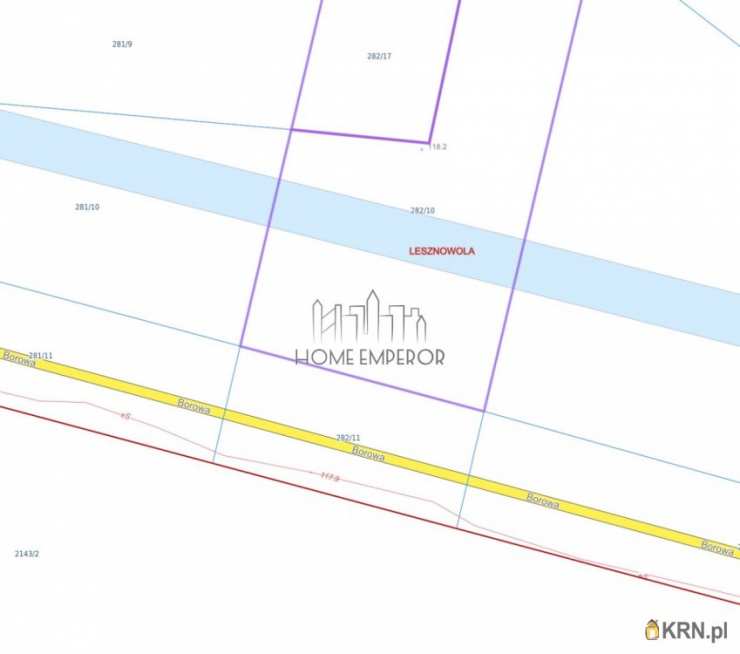 Lesznowola, ul. Borowa, Działki  na sprzedaż, 