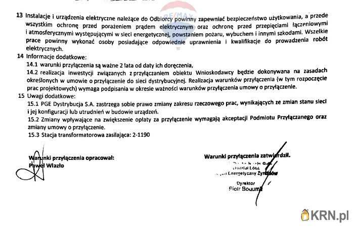 , Siestrzeń, ul. , Działki  na sprzedaż