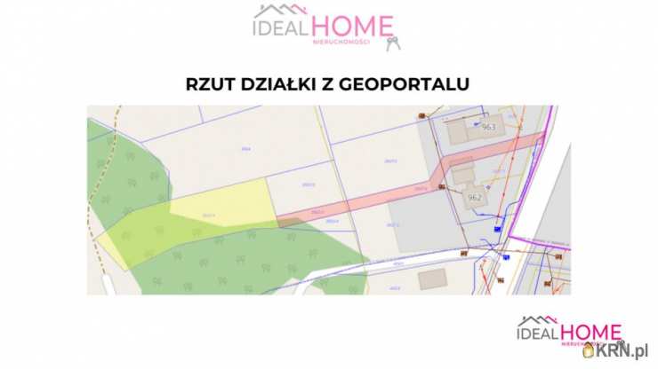  Ideal Home Nieruchomości , Działki  na sprzedaż, Krasne, ul. 