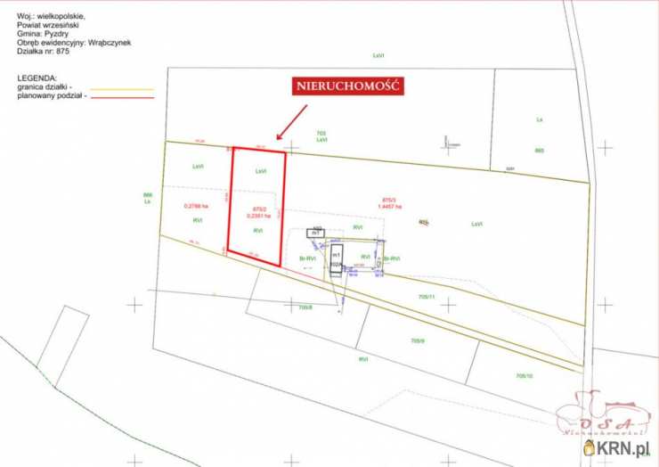 Wrąbczynek, ul. , , Działki  na sprzedaż