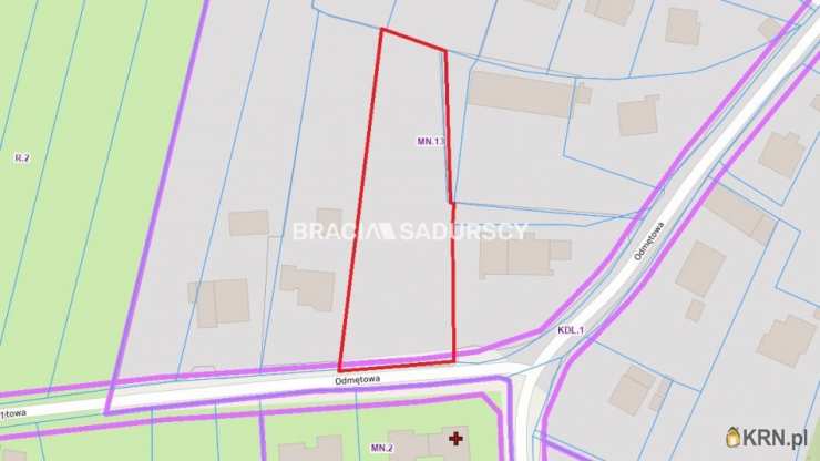 , Kraków, Czyżyny, ul. Odmętowa, Działki  na sprzedaż
