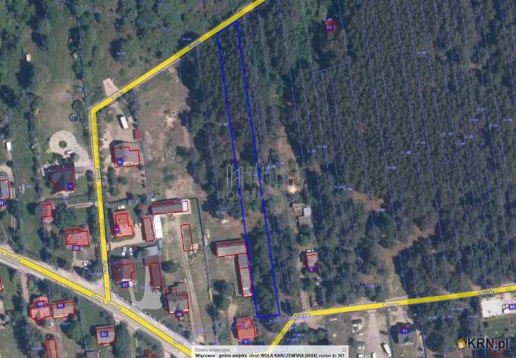 Wola Karczewska, ul. Rzeki, Działki  na sprzedaż, 