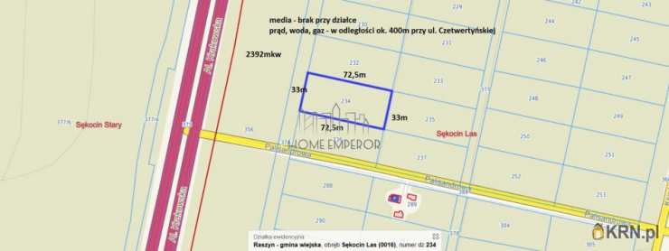 Działki  na sprzedaż, , Sękocin Las, ul. Palisandrowa