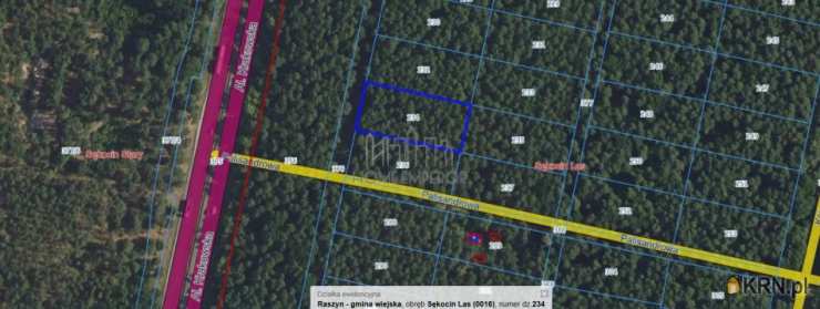 Sękocin Las, ul. Palisandrowa, Działki  na sprzedaż, 