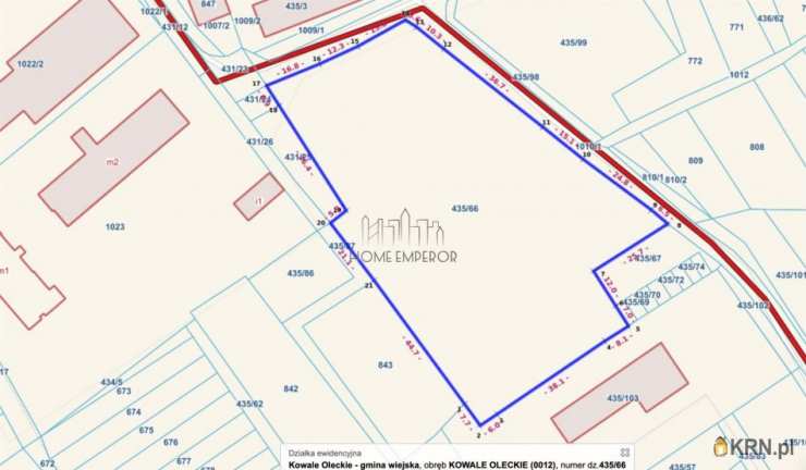 Kowale Oleckie, ul. Witosa, , Działki  na sprzedaż