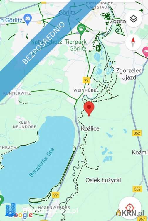 Działki  na sprzedaż, , Koźlice, ul. 