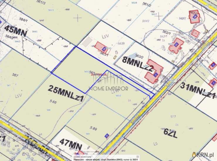 Działki  na sprzedaż, Złotokłos, ul. Sosnowa, 