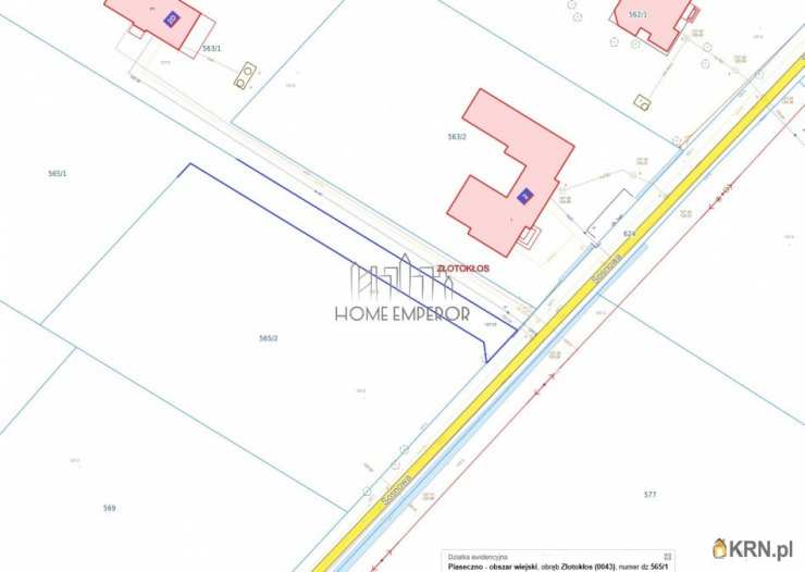 Złotokłos, ul. Sosnowa, Działki  na sprzedaż, 