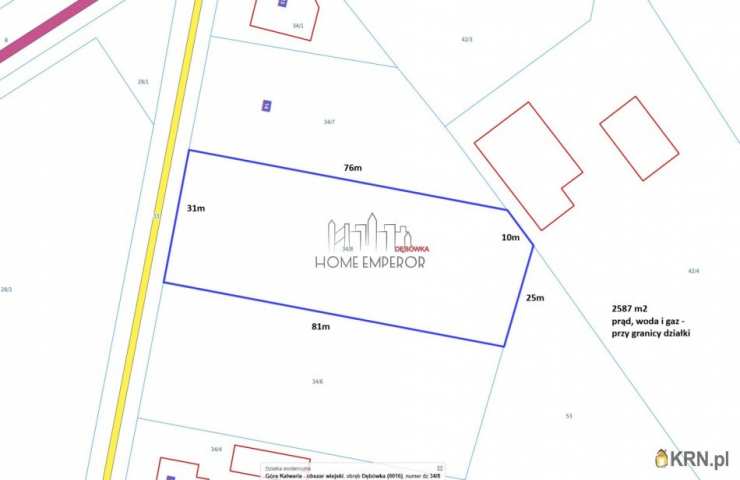 Działki  na sprzedaż, Dębówka, ul. , 