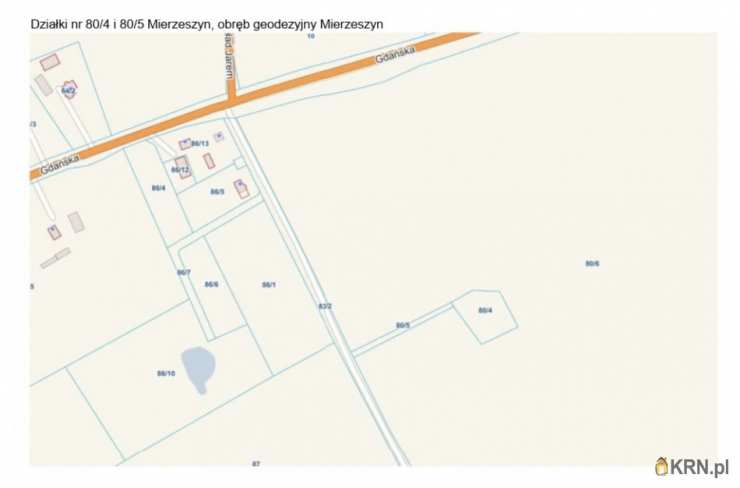 Działki  na sprzedaż, Mierzeszyn, ul. , 
