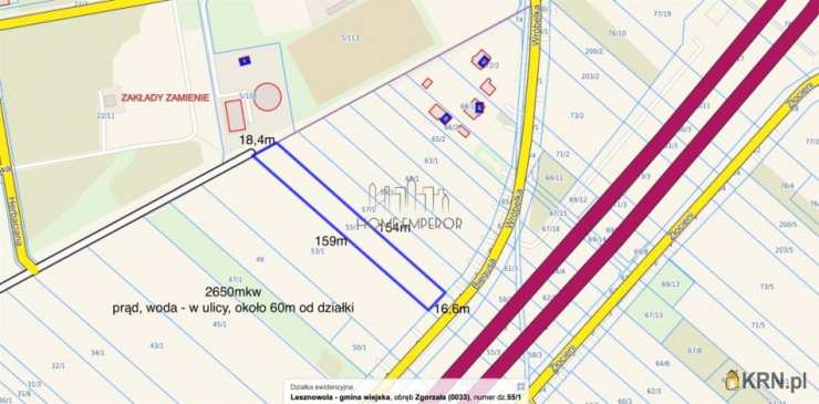 , Zgorzała, ul. , Działki  na sprzedaż