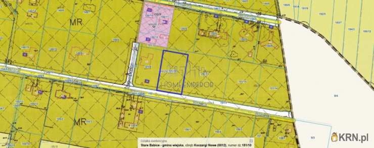 Działki  na sprzedaż, Koczargi Nowe, ul. Różana, 