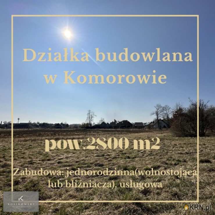 Działki  na sprzedaż, Komorów, ul. , 