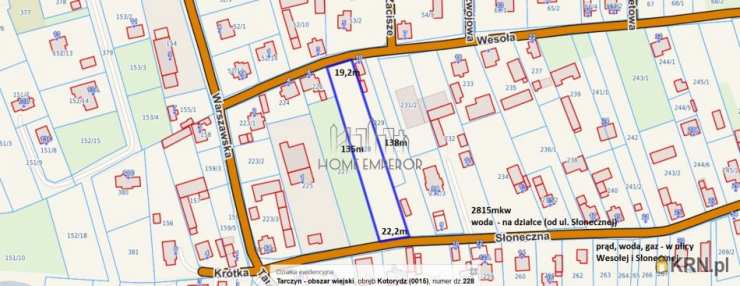 Działki  na sprzedaż, , Kotorydz, ul. Słoneczna