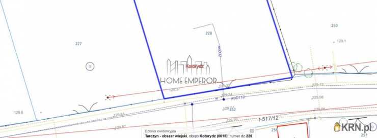 Kotorydz, ul. Słoneczna, Działki  na sprzedaż, 