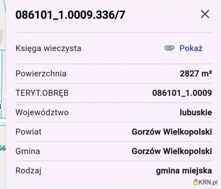 Gorzów Wielkopolski, ul. , Działki  na sprzedaż, 