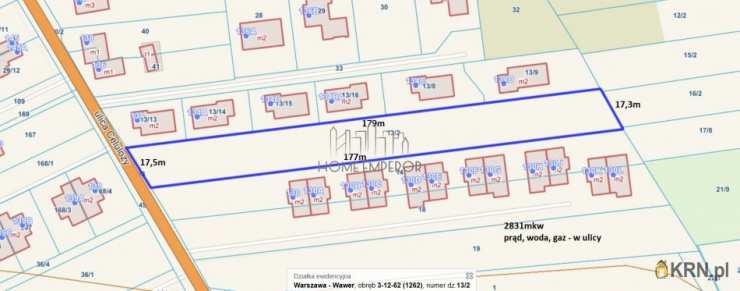 Warszawa, Wawer, ul. Celulozy, , Działki  na sprzedaż