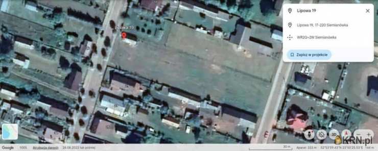 Działki  na sprzedaż, , Siemianówka, ul. 