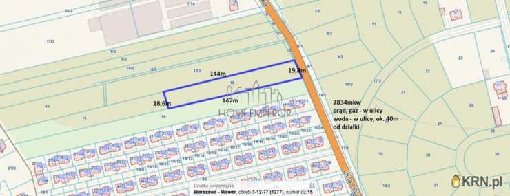Home Emperor Sp. z o.o., Działki  na sprzedaż, Warszawa, Wawer/Miedzeszyn, ul. Liliowa