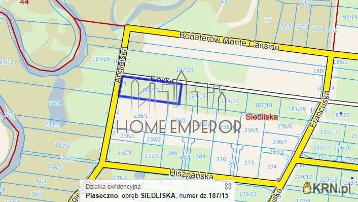 Działki  na sprzedaż, , Siedliska, ul. Fińska