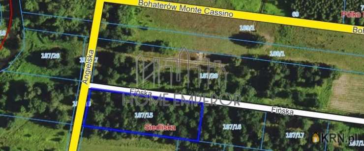 Siedliska, ul. Fińska, Działki  na sprzedaż, 