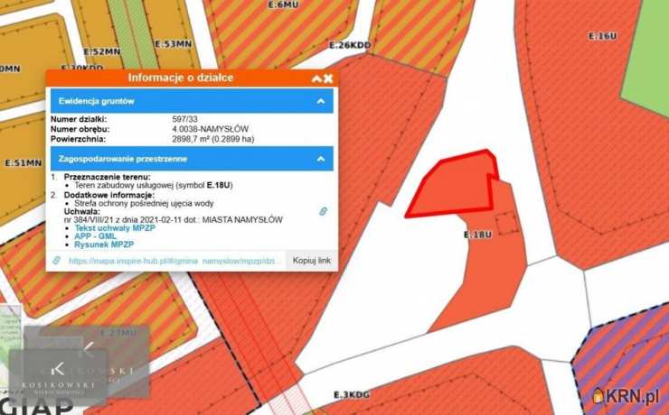 Działki  do wynajęcia, , Namysłów, ul. Brzeska