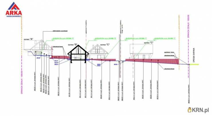 Biuro Nieruchomości ARKA, Działki  na sprzedaż, Krościenko nad Dunajcem, ul. 