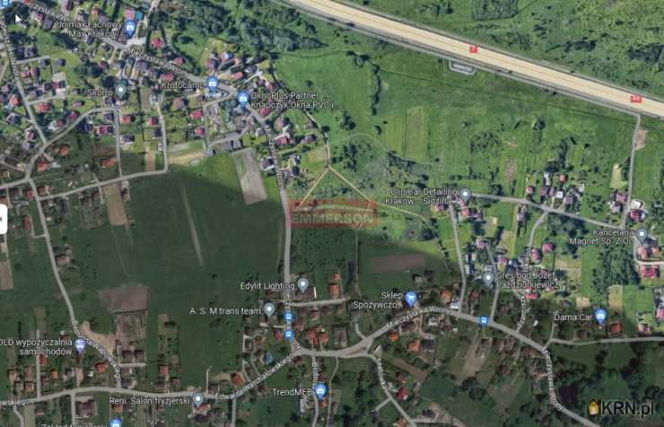 Działki  do wynajęcia, Kraków, Dębniki/Sidzina, ul. , 