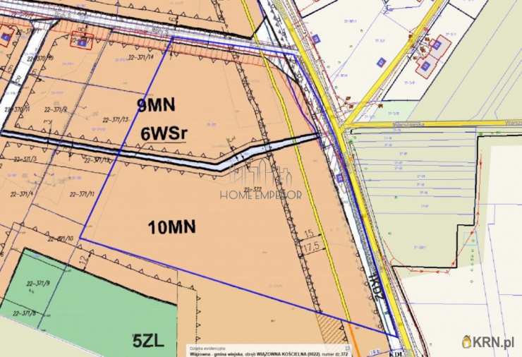 Działki  na sprzedaż, Wiązowna Kościelna, ul. , 