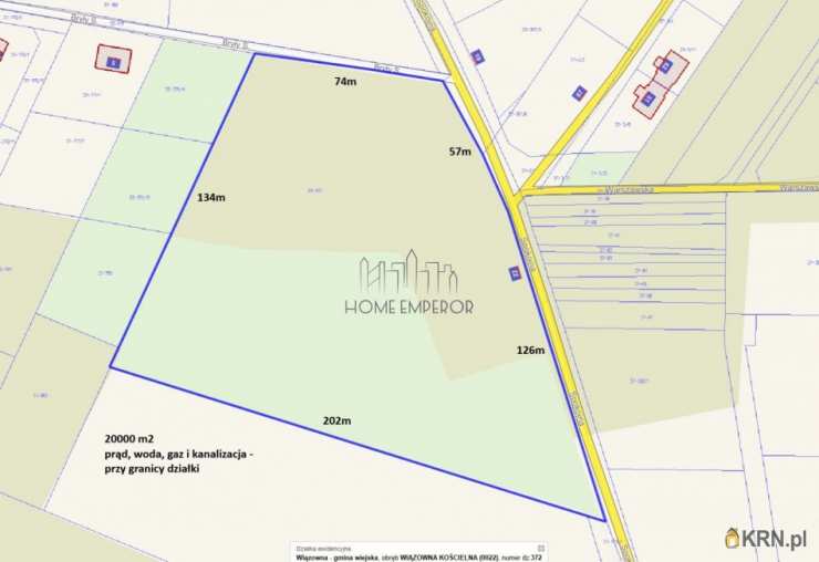 Działki  na sprzedaż, , Wiązowna Kościelna, ul. 