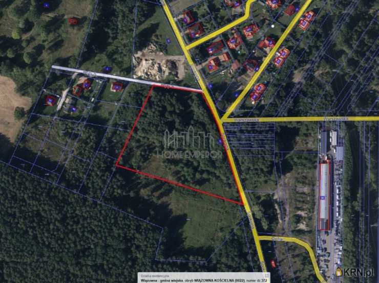 Wiązowna Kościelna, ul. , , Działki  na sprzedaż