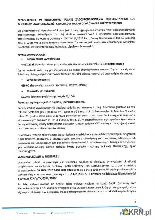 Działki  do wynajęcia, , Marianek, ul. 