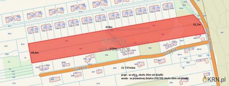 Warszawa, Białołęka/Grodzisk, ul. Kroczewska, , Działki  na sprzedaż