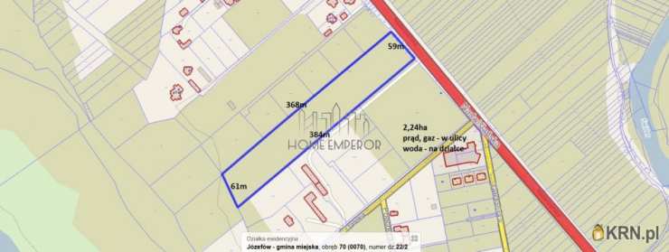 , Działki  na sprzedaż, Józefów, ul. Daleka