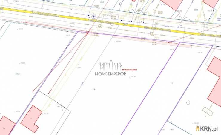 Michałowice-Wieś, ul. Poniatowskiego, Działki  na sprzedaż, 