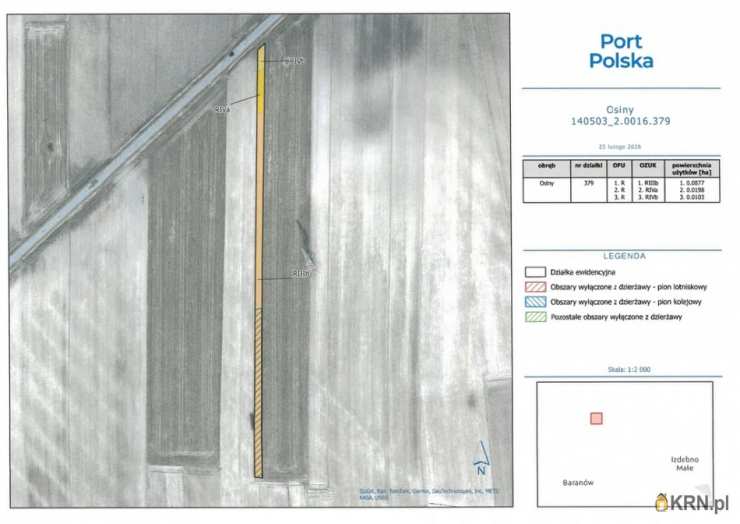 Baranów, ul. , Działki  do wynajęcia, 