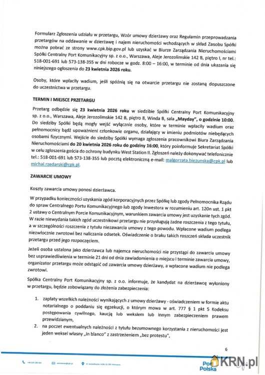 , Działki  do wynajęcia, Baranów, ul. 