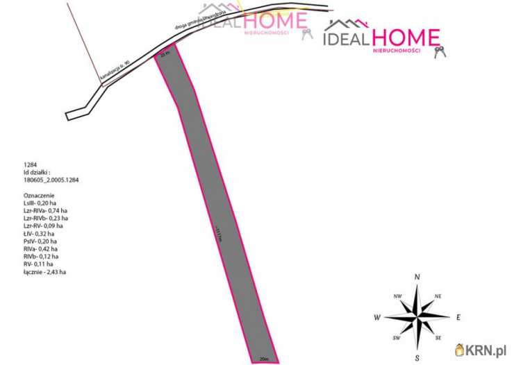 Mazury, ul. , , Działki  na sprzedaż