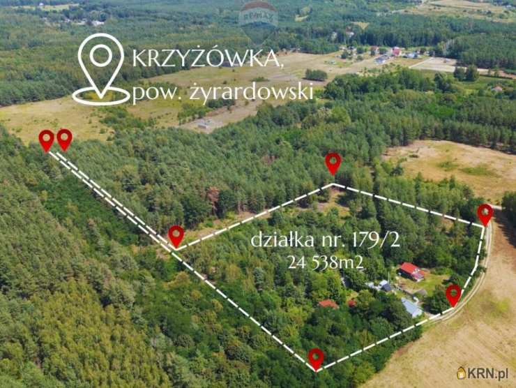 Działki  na sprzedaż, , Krzyżówka, ul. 